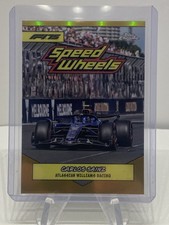 2025 Topps Chrome F1 Carlos Sainz Speed Wheels Gold 28/50 Refractor