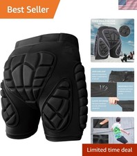 3D Hip Protection Eva Butt Pads Protective Padded Shorts Crash Pad Impact Gea...
