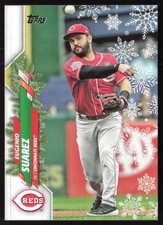 2020 Topps Holiday Eugenio Suarez #HW19 Cincinnati Reds