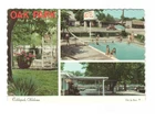TAHLEQUAH OK, Oak Park Motel vintage postcard unposted