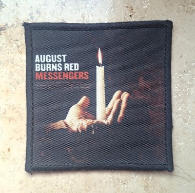 PATCH / AUFNÄHER -- AUGUST BURNS RED - MESSENGERS -- METALCORE