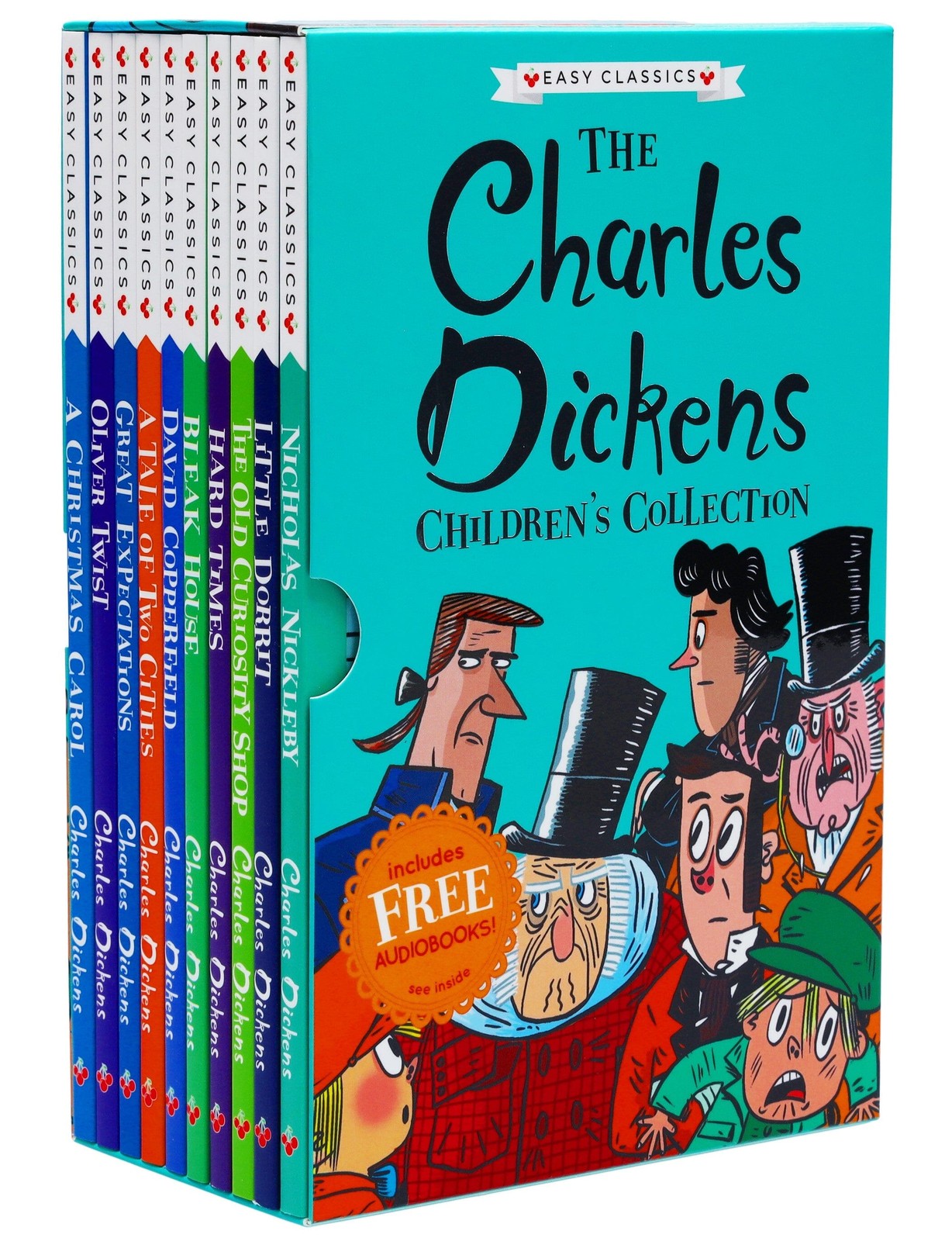 Charles Dickens Easy Classics 10 Books Collection By Pipi Sposito - Ages 7+ - PB