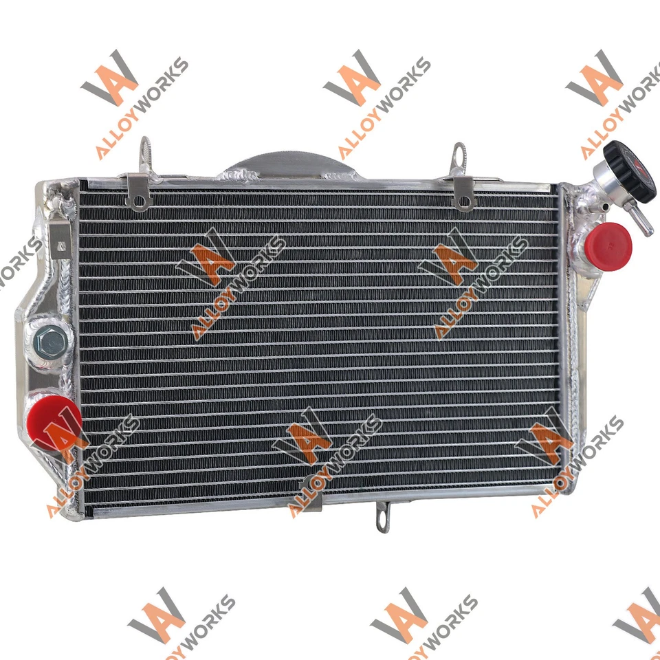 Radiador completo de aluminio apto para Honda CBR1100 CBR1100XX Blackbird 1997-2003 1999 2000 Foto 2 de 4