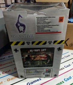 PS3 RESIDENT EVIL 6 COLLECTOR'S ITALIAN EU NEW BOX DAMAGED PLAYSTATION 3