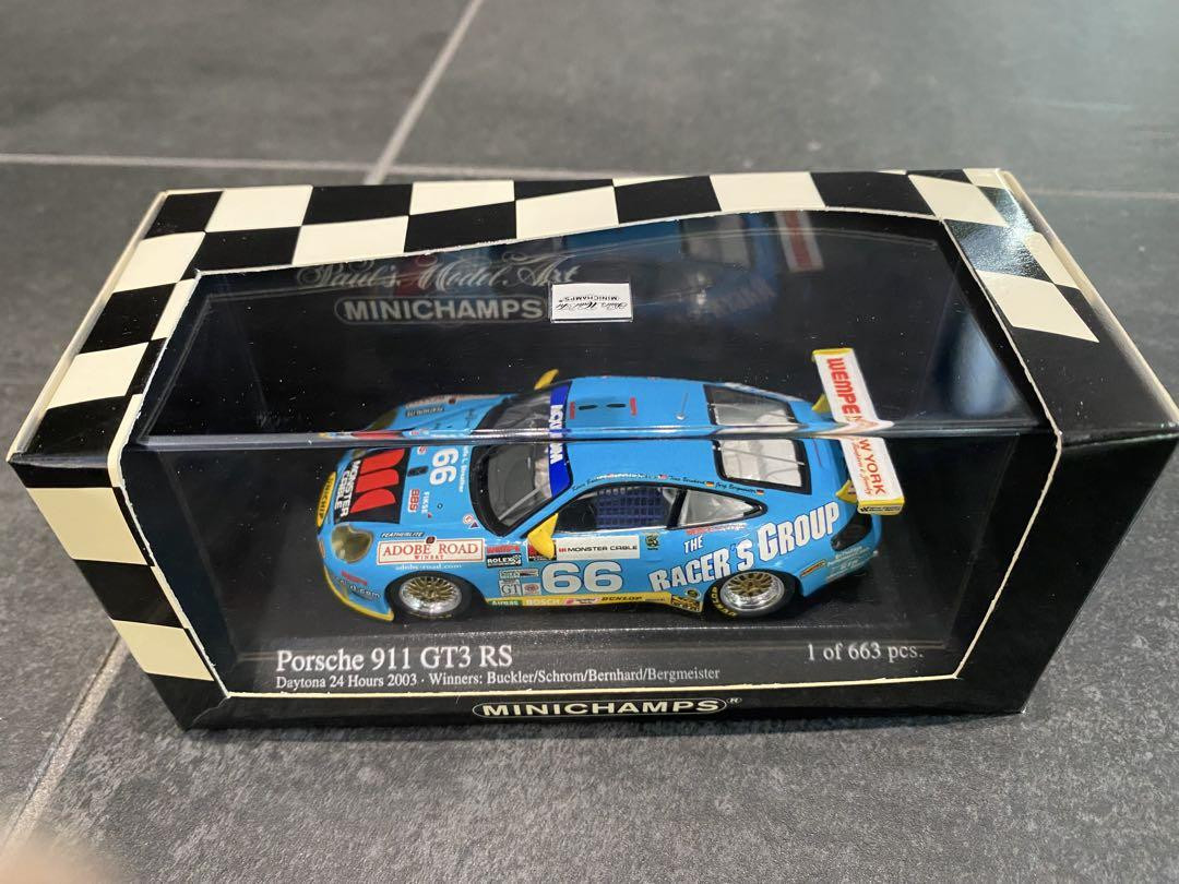 Minichamps 1/43 Porsche 911 GT3 RS 2003 Daytona Edition