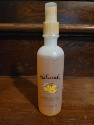 Avon Naturals Vanilla Body Spray 8.4 Oz Sealed New 2002 Y2K