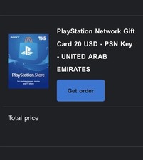 20 UAE PSN GIFT CARD