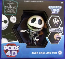 DISNEY NIGHTMARE BEFORE CHRISTMAS JACK SKELLINGTON PODS 4D FIGURE NEW IN BOX!!