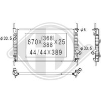 Diederichs KÜHler DCM2090 FÜR Ford
