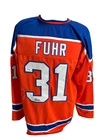 Grant Fuhr Signed Autographed Edmonton Custom Hockey Jersey Prime Time Witness