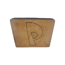 Accucut “Fun House P”  6"x5" Alphabet Die.