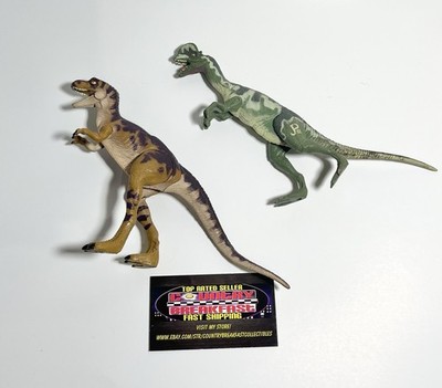 Kenner Jurassic Park Dinosaur Lot Of (2) Vintage Baby T-Rex Dilophosaurus Nice!