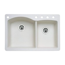 BLANCO granite composite double-bowl kitchen sink 440217