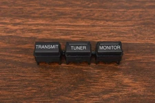 ICOM IC-7600 PARTS - TRANSMIT/TUNER/MONITOR BUTTONS