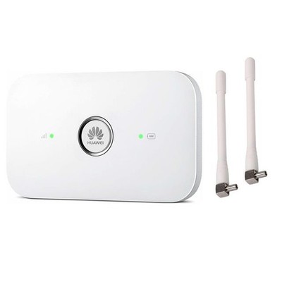 ENTSPERRT HUAWEI E5573BS-320 150MBPS 4G MOBILER WLAN HOTSPOT + ANTENNEN