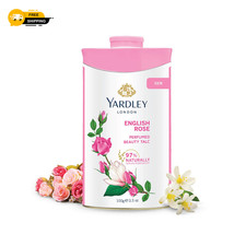 Yardley London English Rose Perfumed Deodorizing Talc Talcum Powder