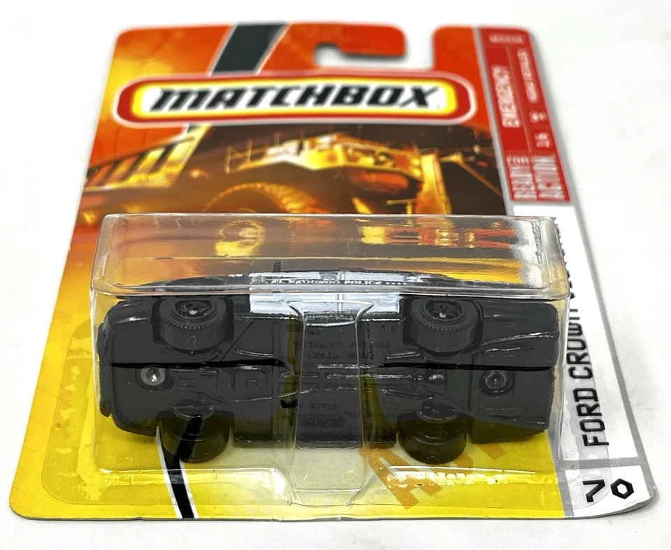 2007 Matchbox Ford Crown Victoria 70 El Segundo Police Highly Detailed  - Image 4 of 4