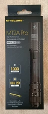 Nitecore MT2A PRO Flashlight Rechargeable AA UHi 20 LED Flashlight NEW