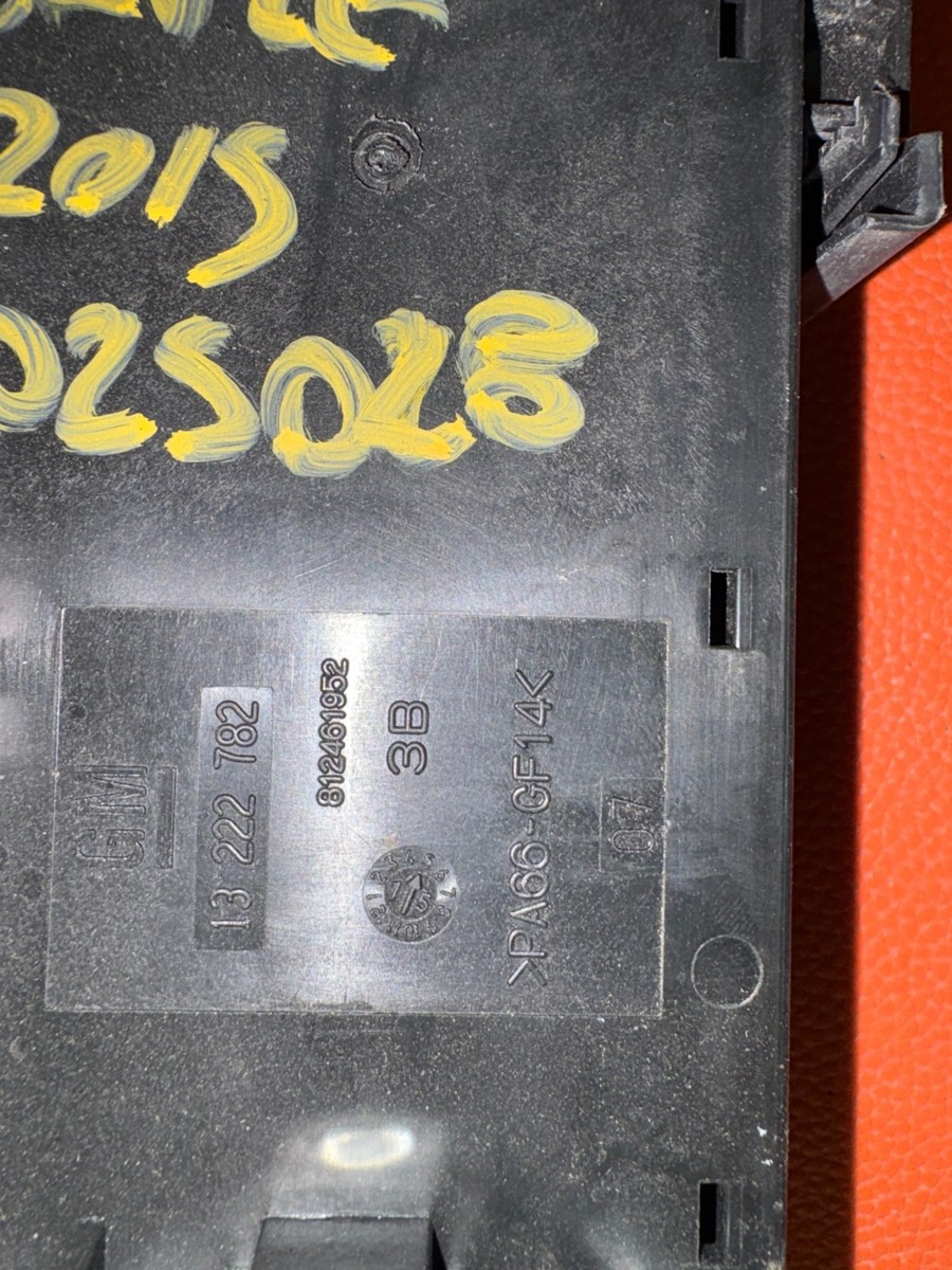GM Front Engine Fuse Box For 2015 Chevrolet Cruze 1.4L | eBay