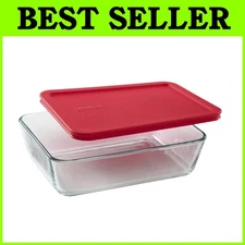 PYREX Containers Simply Store 6-cup Rectangular Gl