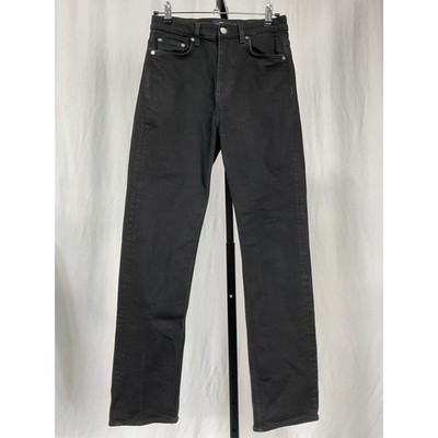 & Other Stories Favourite Black Cotton Cut Jeans Size 27 / 30