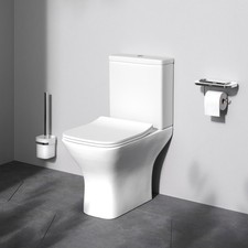 AM.PM Stand WC spülrandlos Toilette Stand wc mit spülkasten Soft-Close WC-Sitz