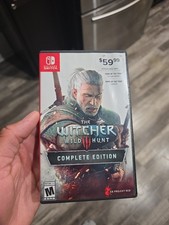 CASE ONLY The Witcher III: Wild Hunt (Nintendo Switch) GameStop Display Box +