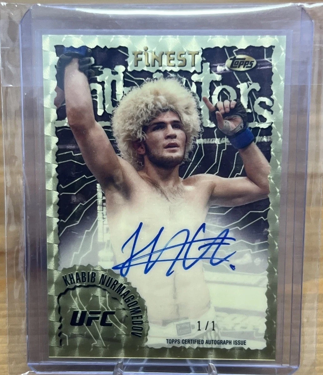 2024 TOPPS MIDNIGHT UFC CONOR McGREGOR KHABIB NURMAGOMEDOV