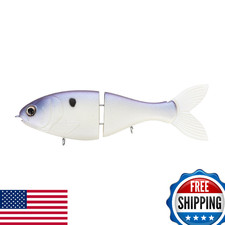 BUCCA Brand 6" Trick SHAD / 1-5/8 OZ / 1 Pack/Glimmer Bone