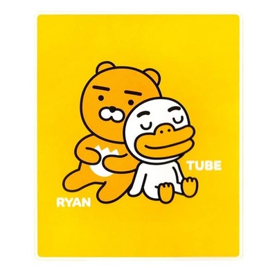 KAKAO FRIENDS Kakaotalk Soft Warm Lightweight 60'' Fleece Throw Blanket 1PC (R...
