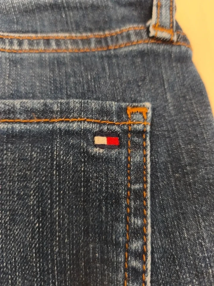 Jean Femme Tommy Hilfiger Original Bleu W30 L32 Taille 40 Coupe Droite #207 - Photo 2/4