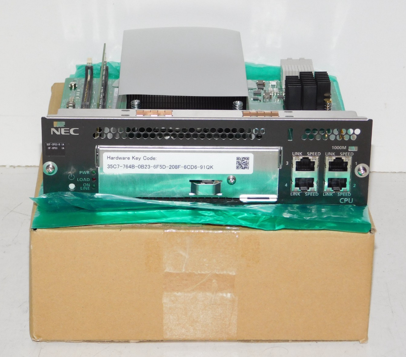 New NEC SCF-CP03-B CPU Main Processor Blade for Univerge SV9500 System Platform. Available Now for $1299.00