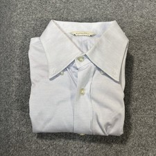 SuitSupply Dress Shirt Mens 16 41 Light Blue Long Sleeve Button Up Solid