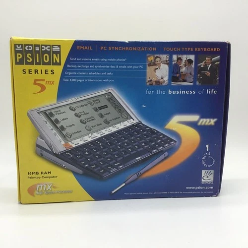 Psion Series 5MX Palmtop Computer PDA (1900 0142 01) - Picture 1 of 9