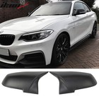 Fits 14-21 F22 2 Series OE Replacement M Sports Upgrade Matte Black Mirror Cover