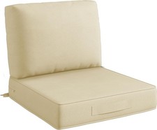 Outdoor Chair Cushions Patio Furniture 24x24 Waterproof Deep Seat Cushion
