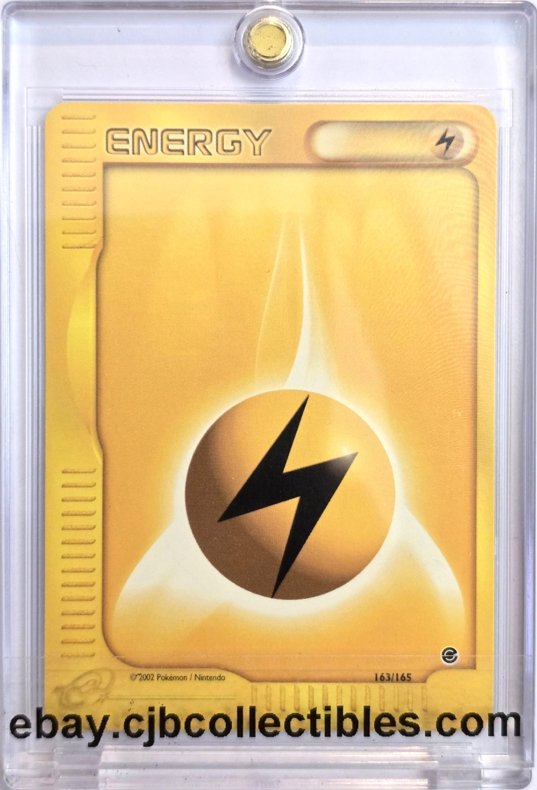 Pokémon LIGHTNING ENERGY 163/165 Expedition - Near Mint 🍒