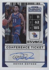 2020 Contenders Draft Picks Conference Ticket 61/99 Devon Dotson #91 Auto 04tz