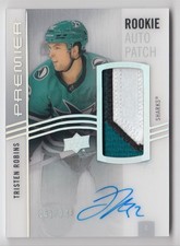 2023-24 Upper Deck Premier Acetate Rookie Auto Patch Tristen Robins Rookie Auto