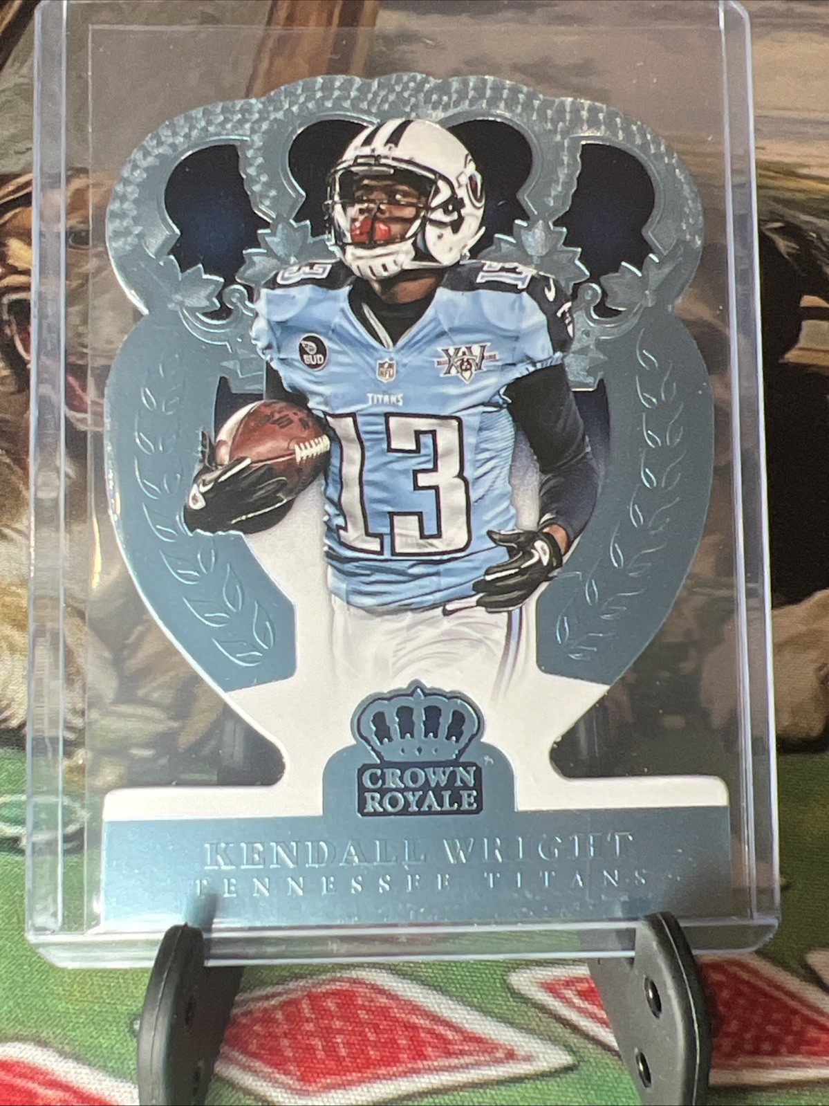 2014 Panini Crown Royale Football Kendall Wright #71 Blue /5