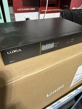 LUXUL Epic 4 Gigabit Router Rear Ports - Black