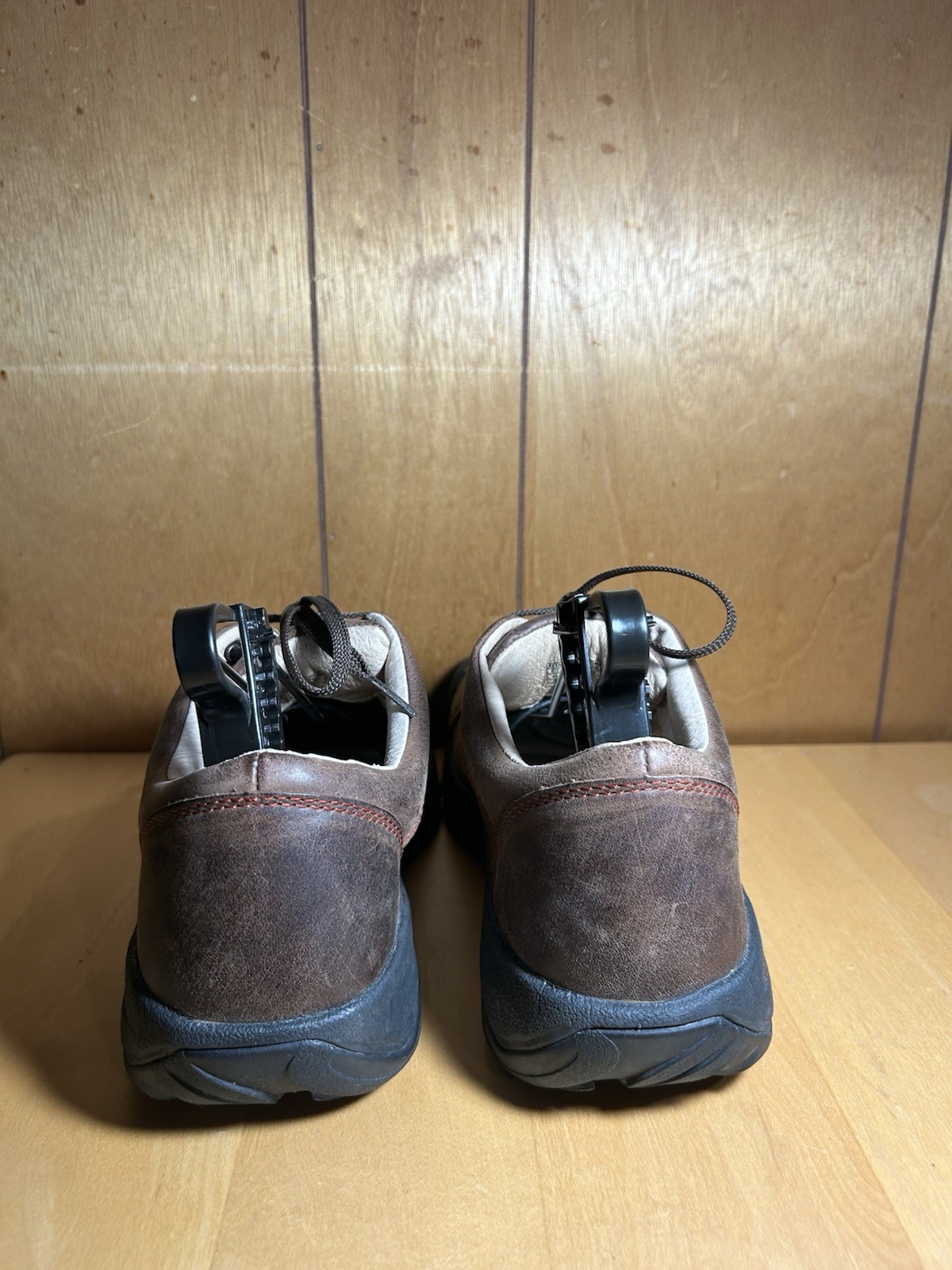 Scarpe basse da trekking Keen Presidio donna taglia 11 EUR 42 pelle marrone outdoor