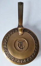 VINTAGE DECOWARE SILENT BUTLER CRUMB CATCHER ASH BIN BED WARMER