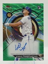 🔥 Vinnie Pasquantino Rookie Auto Green Wave Refractor # /99 2023 Topps Finest
