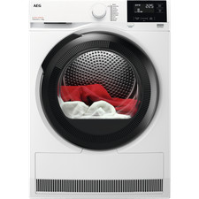 Image of AEG TR718L4B Tumble Dryer 8kg Heat Pump in White GRADE A