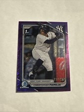 2024 Bowman Chrome Christopher Familia BCP-154 Purple Shimmer Refractor /250 1st