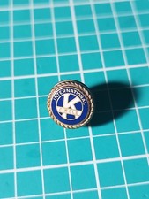 Vtg Kiwanis Circle K International Gold Tone Lapel Pin