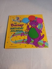My Barney Birthday Journal for Photo Presents Memories orignal 1992