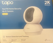 TP-Link Tapo 2K Pan Tilt Security Camera Motion Detection Tracking New Sealed