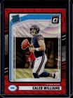 2024 Panini Donruss Caleb Williams Optic Rated Rookie Preview Red Wave #327